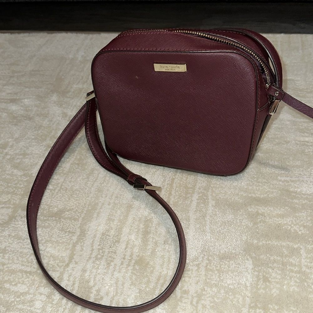 Kate Spade Plum Crossbody Purse - Picture 5 of 12